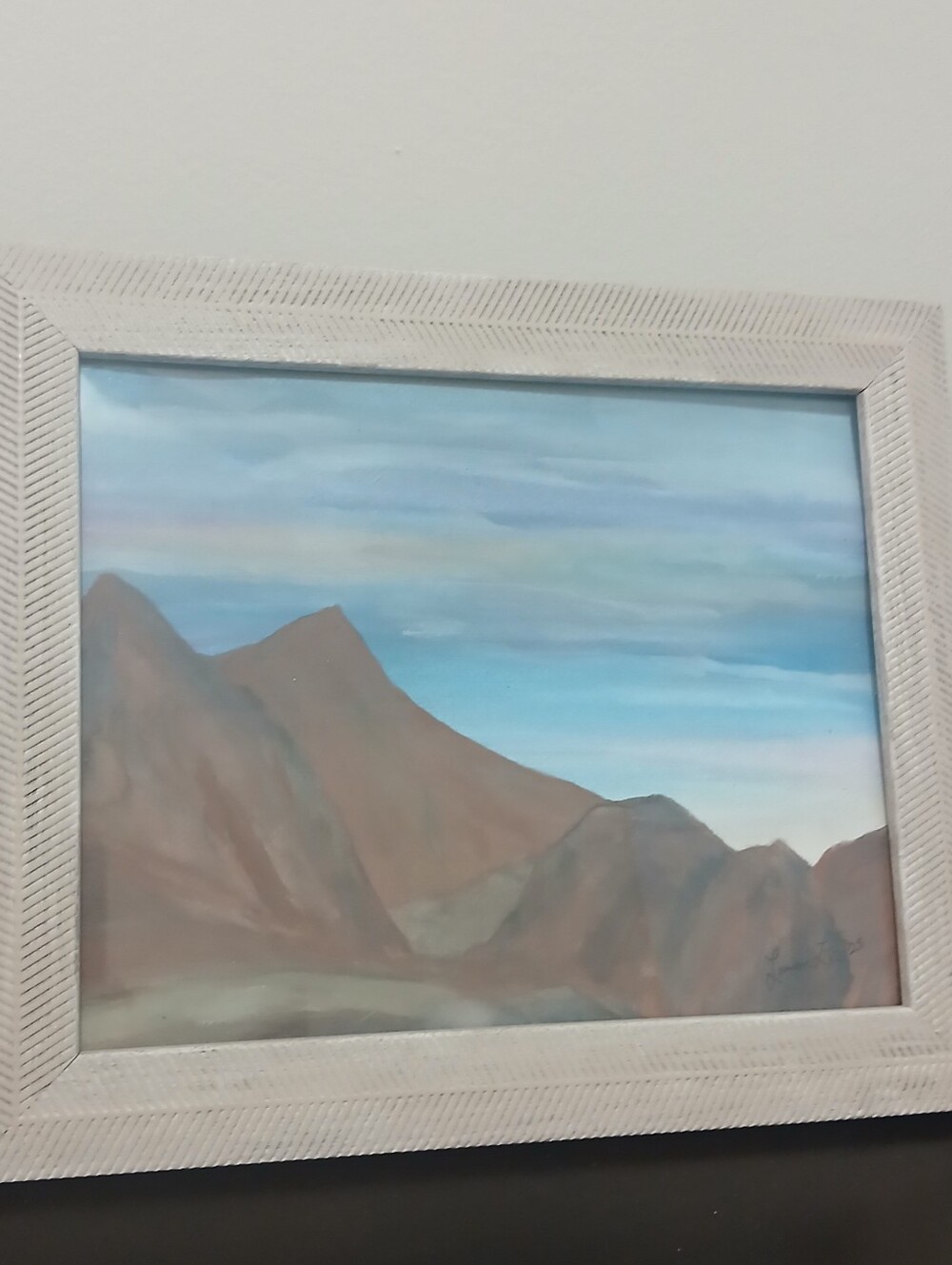 Original Framed Watercolor Painting